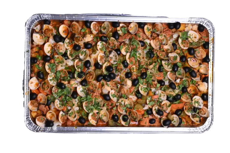 Arroz de Marisco spécialité traiteur portugais fruits de mer et gambas