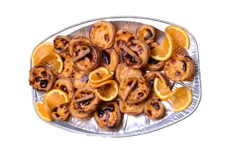 Spécialités portugaises pastéis de nata - Les Halles du Portugal